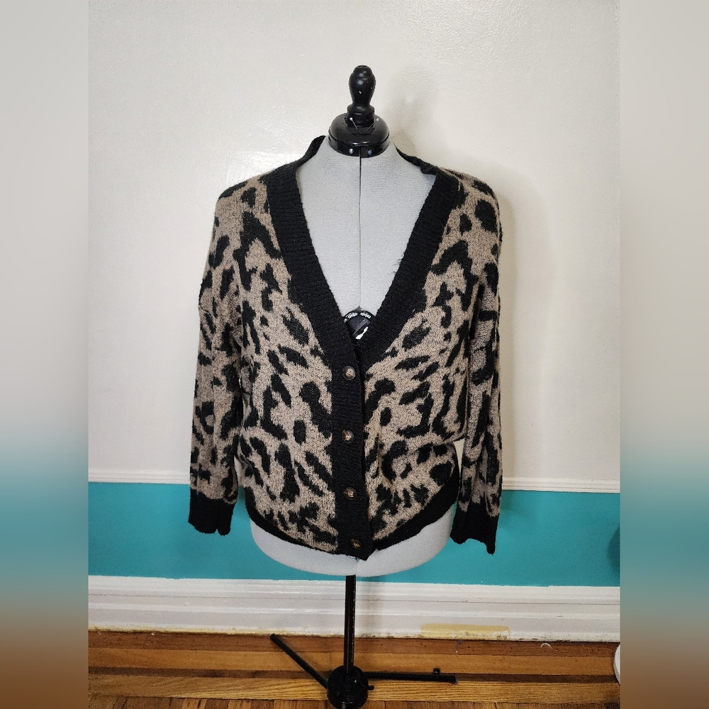 Leopard Cardigan